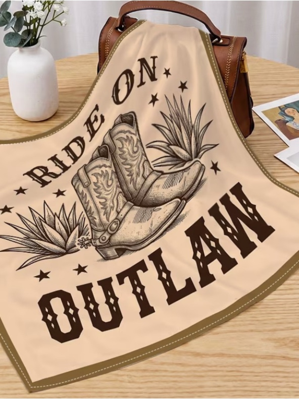 WESTERN Ride on Outlaw Scarf